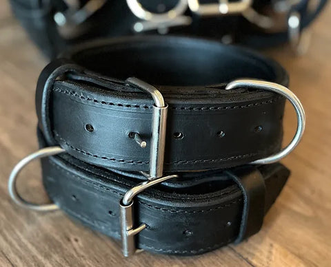 K9IRBY - Leather Agitation Collar