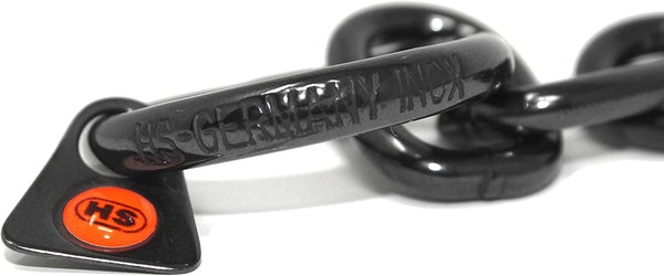 HERM SPRENGER - Short Link Fur Saver Collar 3mm Black Stainless Steel