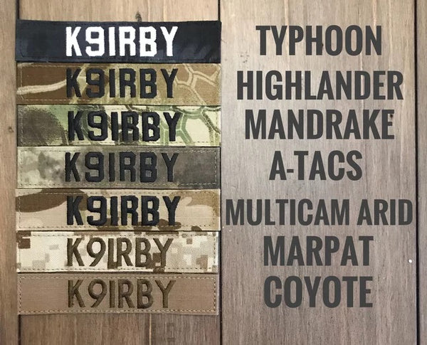 Kirby K9 Name Tabs