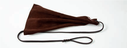 ABC Sport Klin - leather Puppy rag with Leather Lead Attached